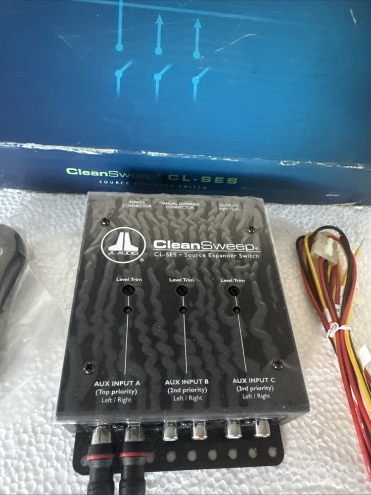JL Audio CL-SES CleanSweep Source Expander Switch for the CL441dsp