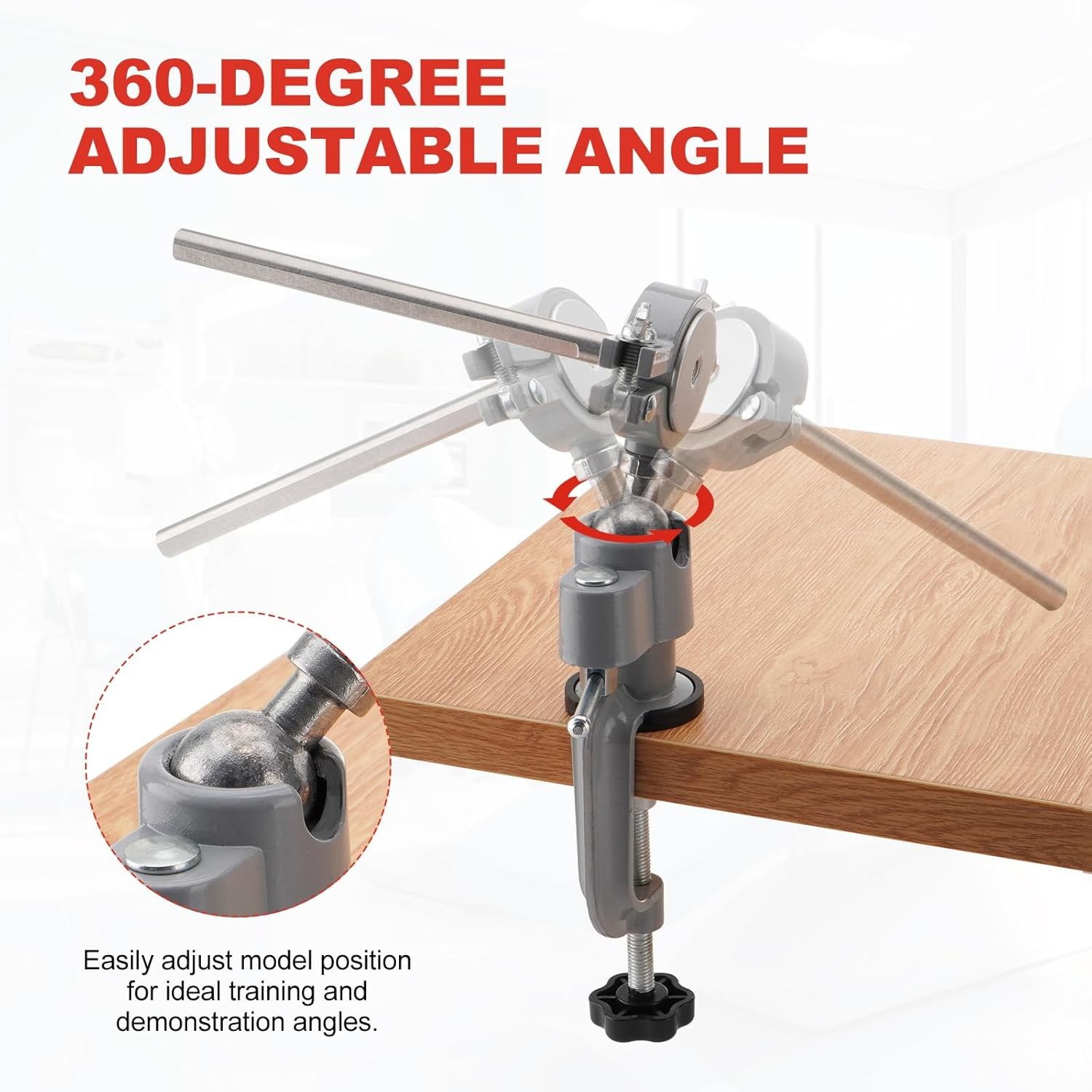 Dental Typodont Mounting Pole Fit For Kilgore Nissin Columbia Dentoform Frasaco