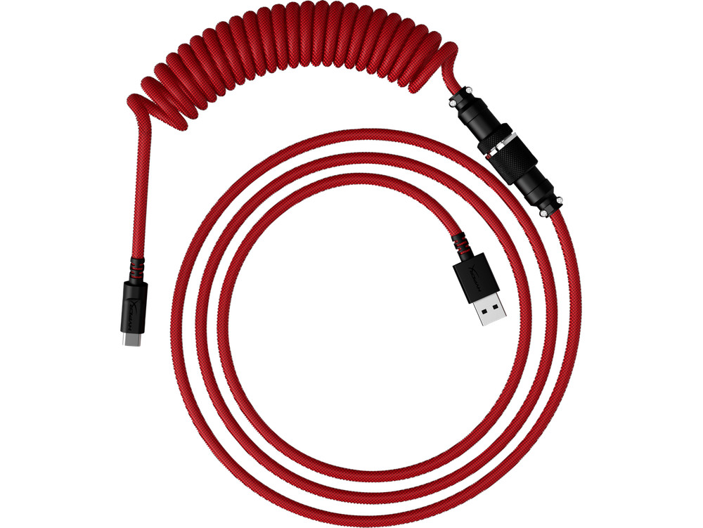 HyperX USB-C Coiled Cable Red-Black