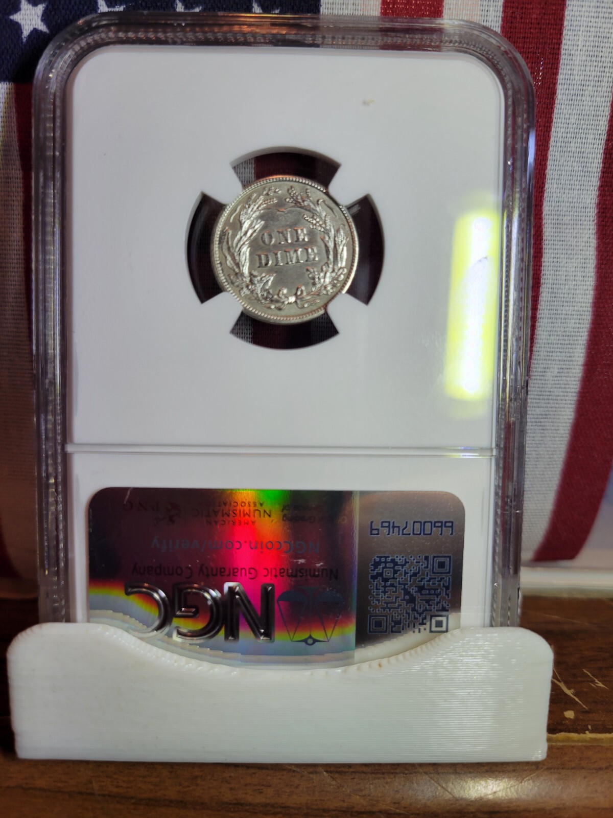 1913-P Barber Dime **NGC UNC Details** "UNC. Details" Nice Coin ((Cleaned))