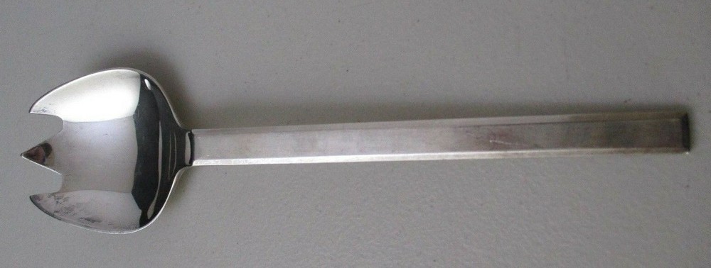 ROSENTHAL LINEAR - SILVERPLATE - SERVING FORK - 8 3/4" - 09G