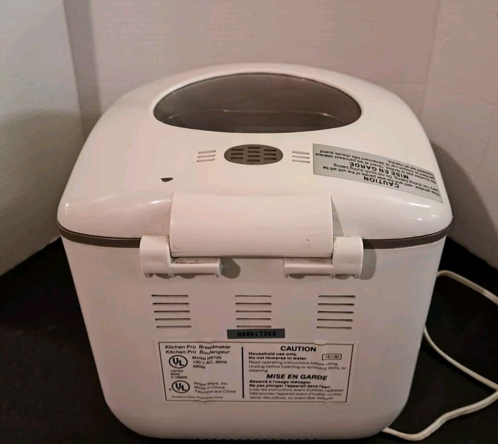 Regal Kitchen Pro K6725 Bread Maker Machine In Good Condition