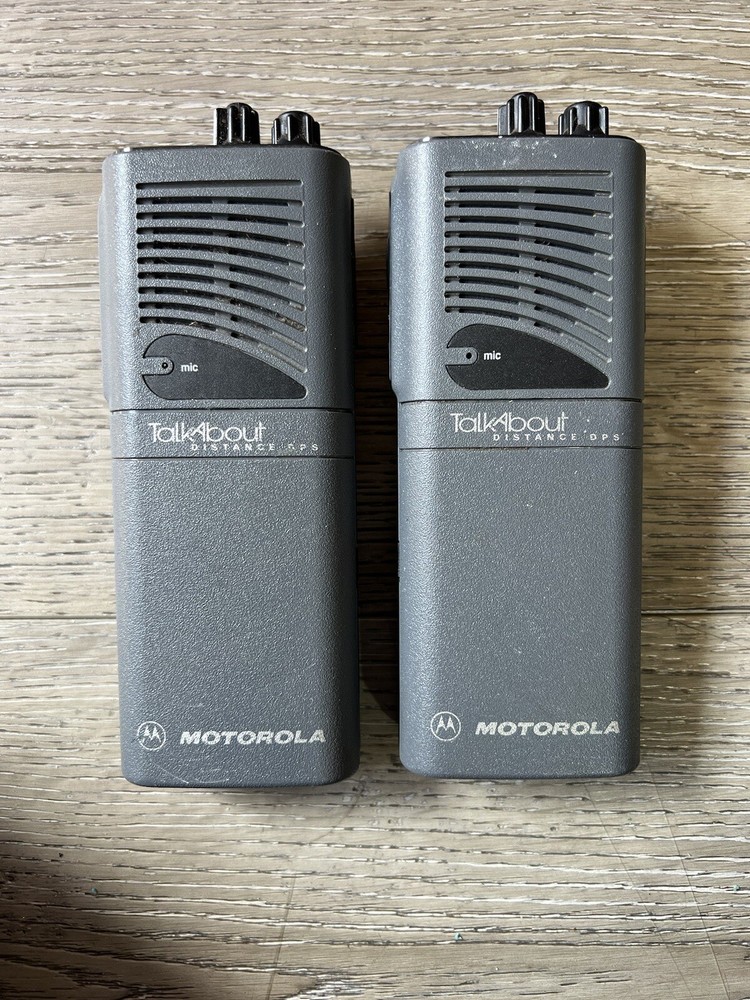 2 motorola talkabout Model P24SRV03G2A