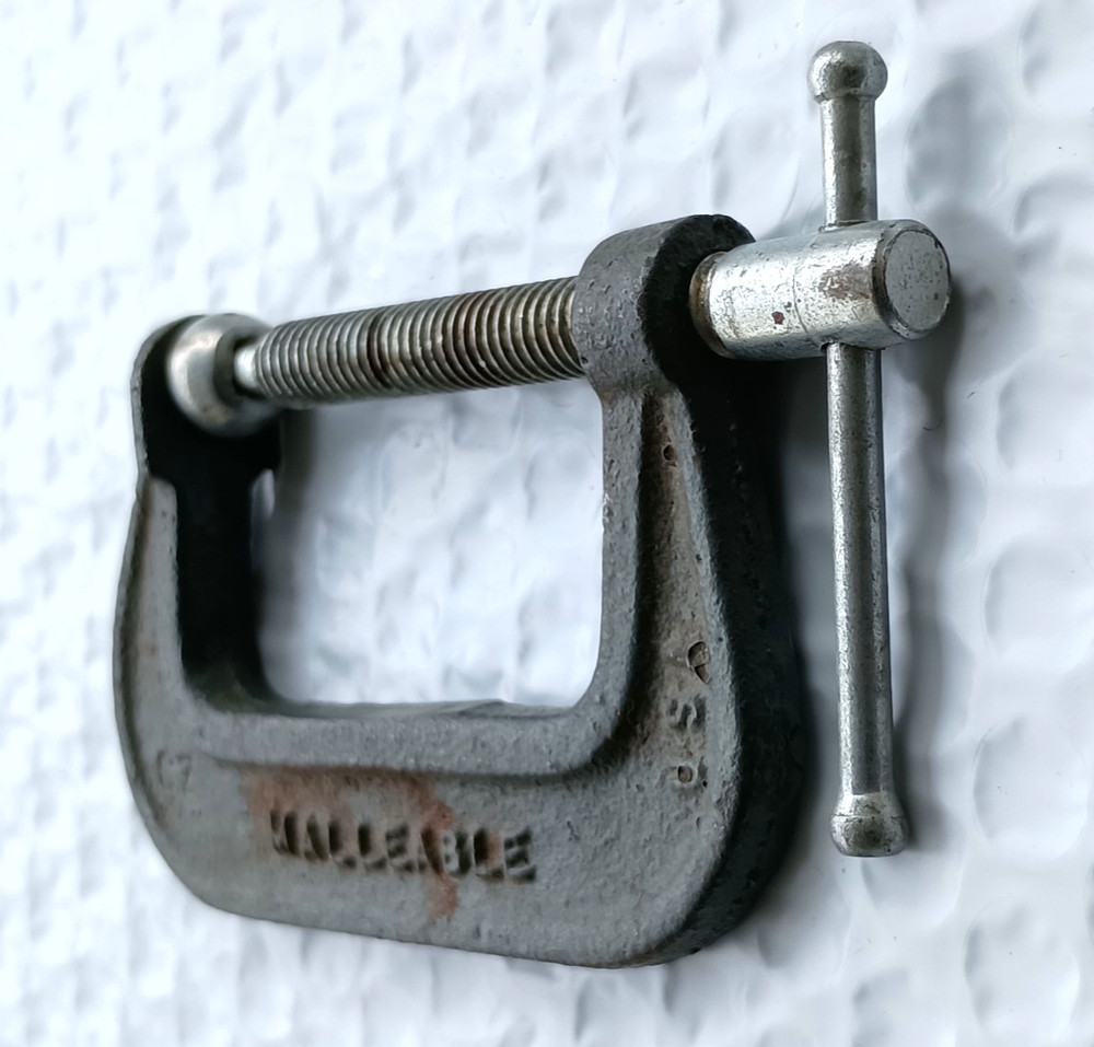 CRAFTSMAN TOOLS 2.25" C CLAMP "MALLEABLE"