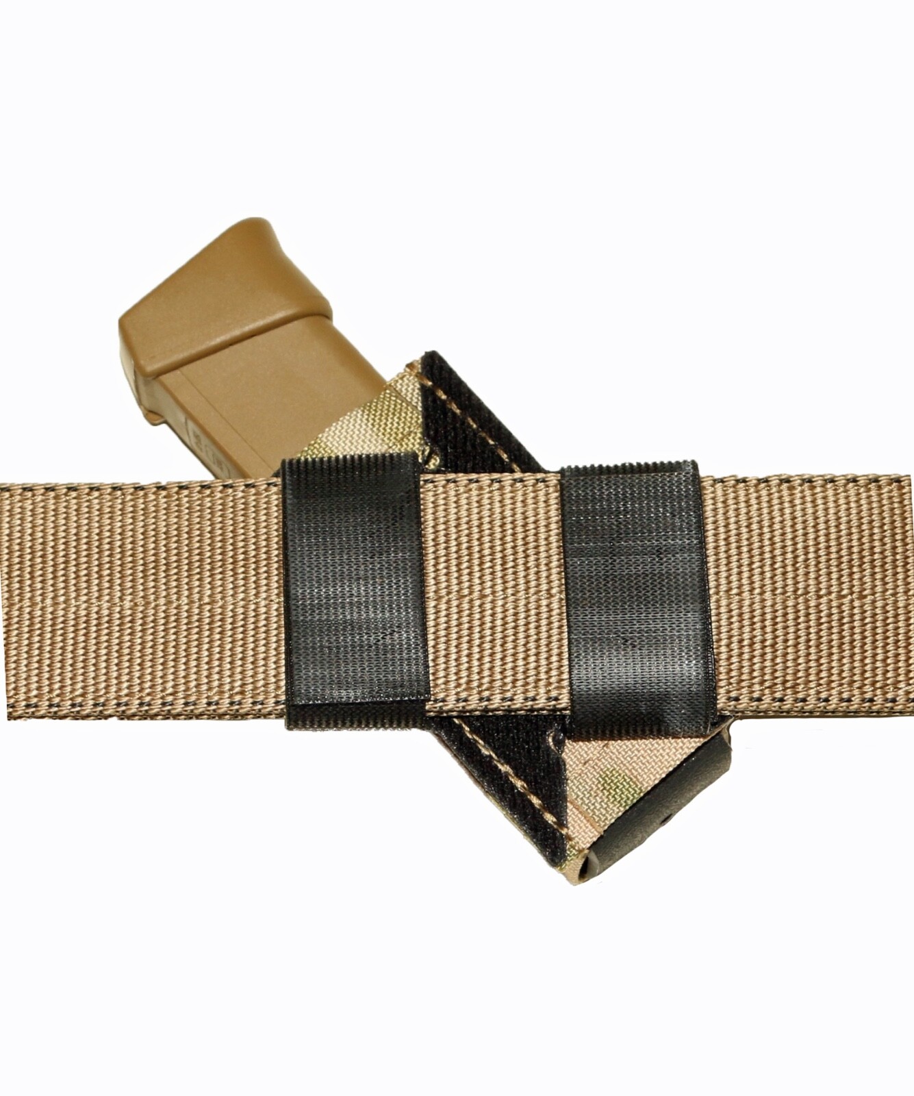 Esstac Single Pistol KYWI 40º Angled Mag Pouch For GLOCK, Belt Mount -All Colors