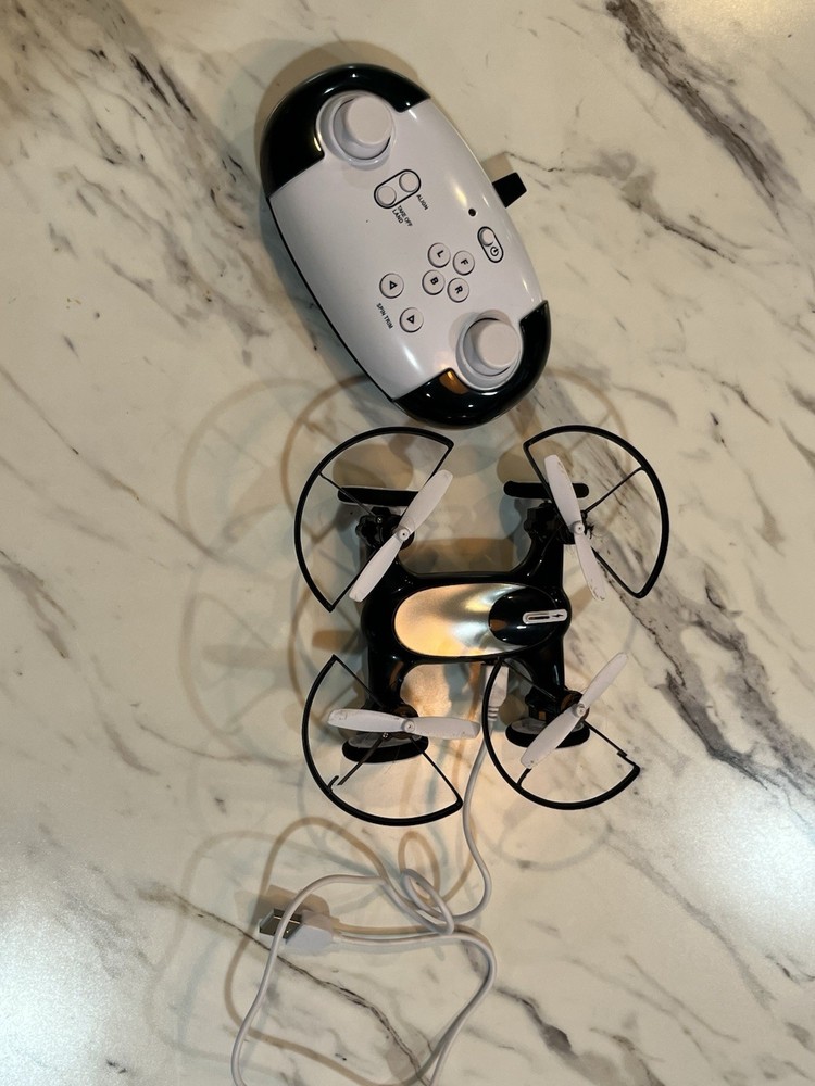 SHARPER IMAGE FLY + DRIVE 7" DRONE RECHARGEABLE DUAL FUNCTION 2.4GHZ *needs Work