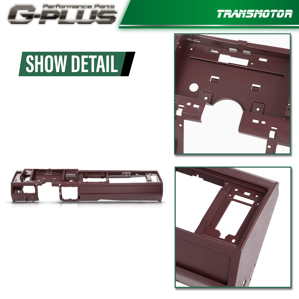 Dashboard Dash Core Red Fit For 1988-1994 Chevy GMC C/K Truck Suburban Blazer