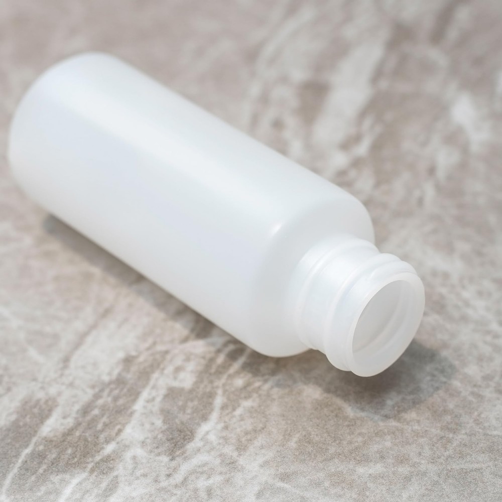 2oz TSA Approved Translucent Squeeze Bottles with Fliptop & Extra Screw Caps