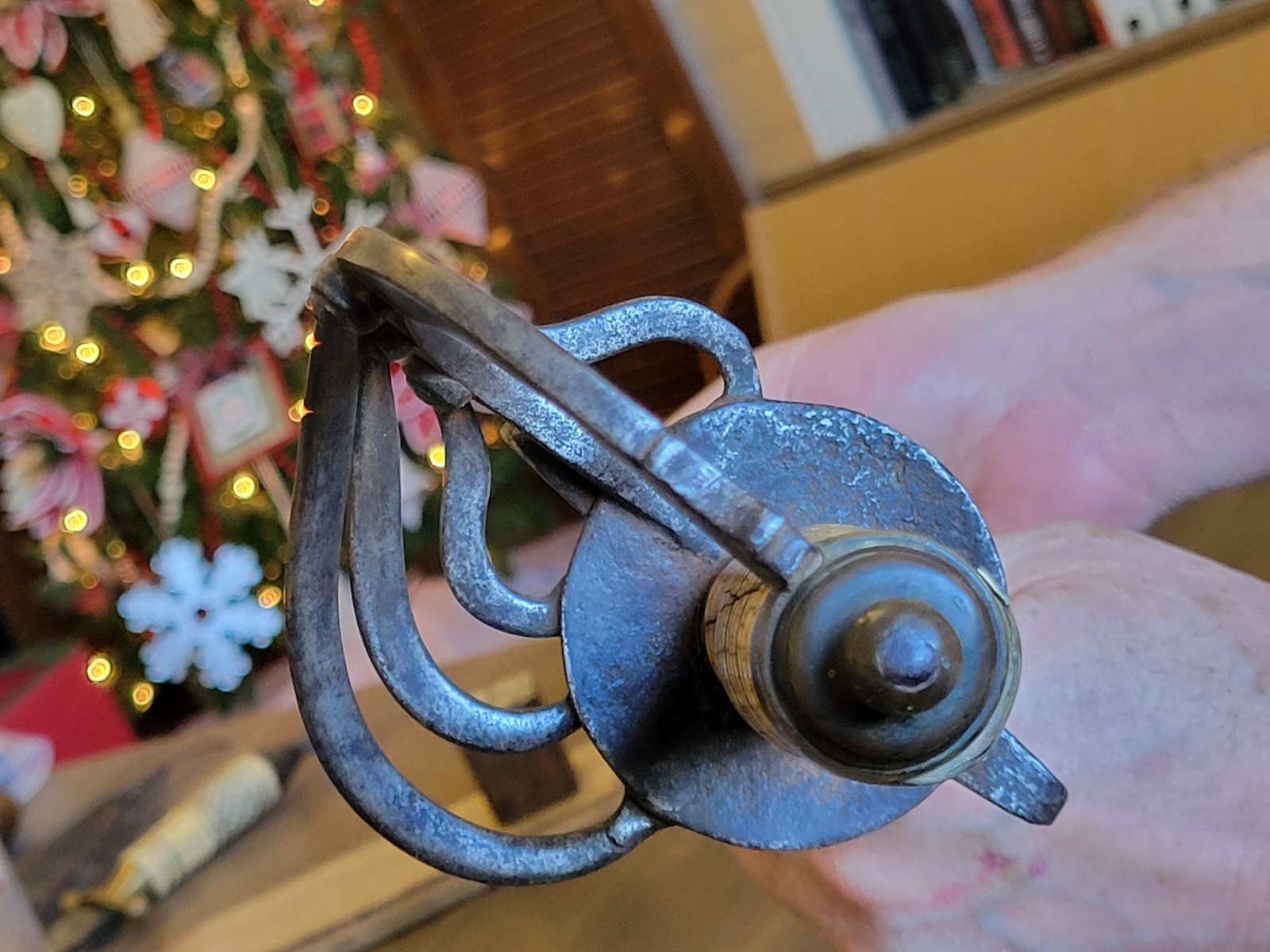 Mexican-Civil War Era Bone Handle Officer's Sword Antique Used