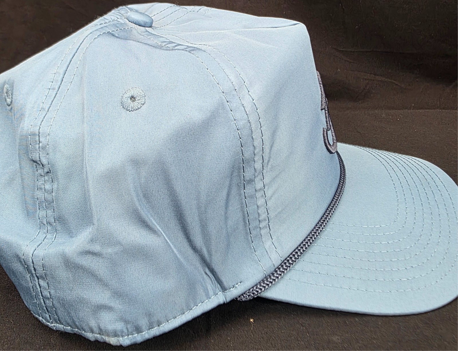 NEW Bad Birdie Rope Cornet Blue Embroidered Polyester Snapback Golf Hat OSFM