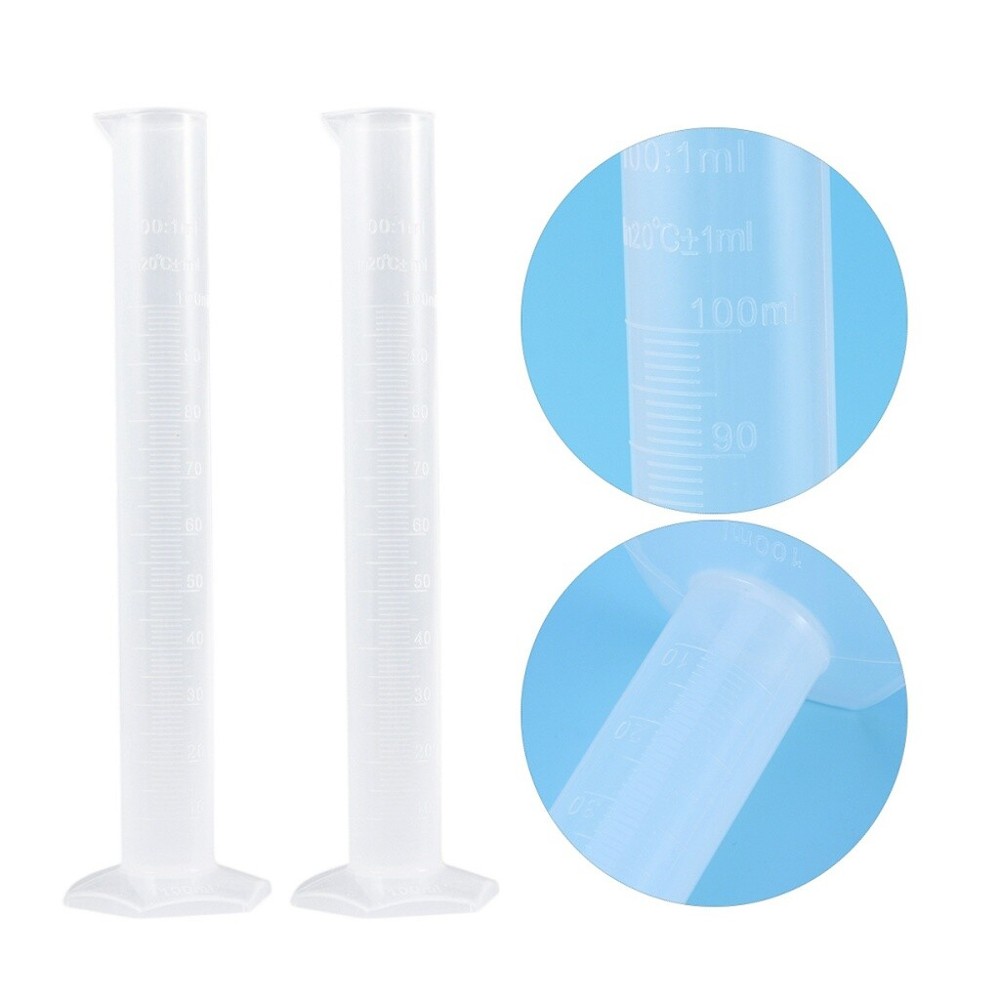 Cylinder Experiment Science Test Graduated Precise Flask for Laboratory Home Use