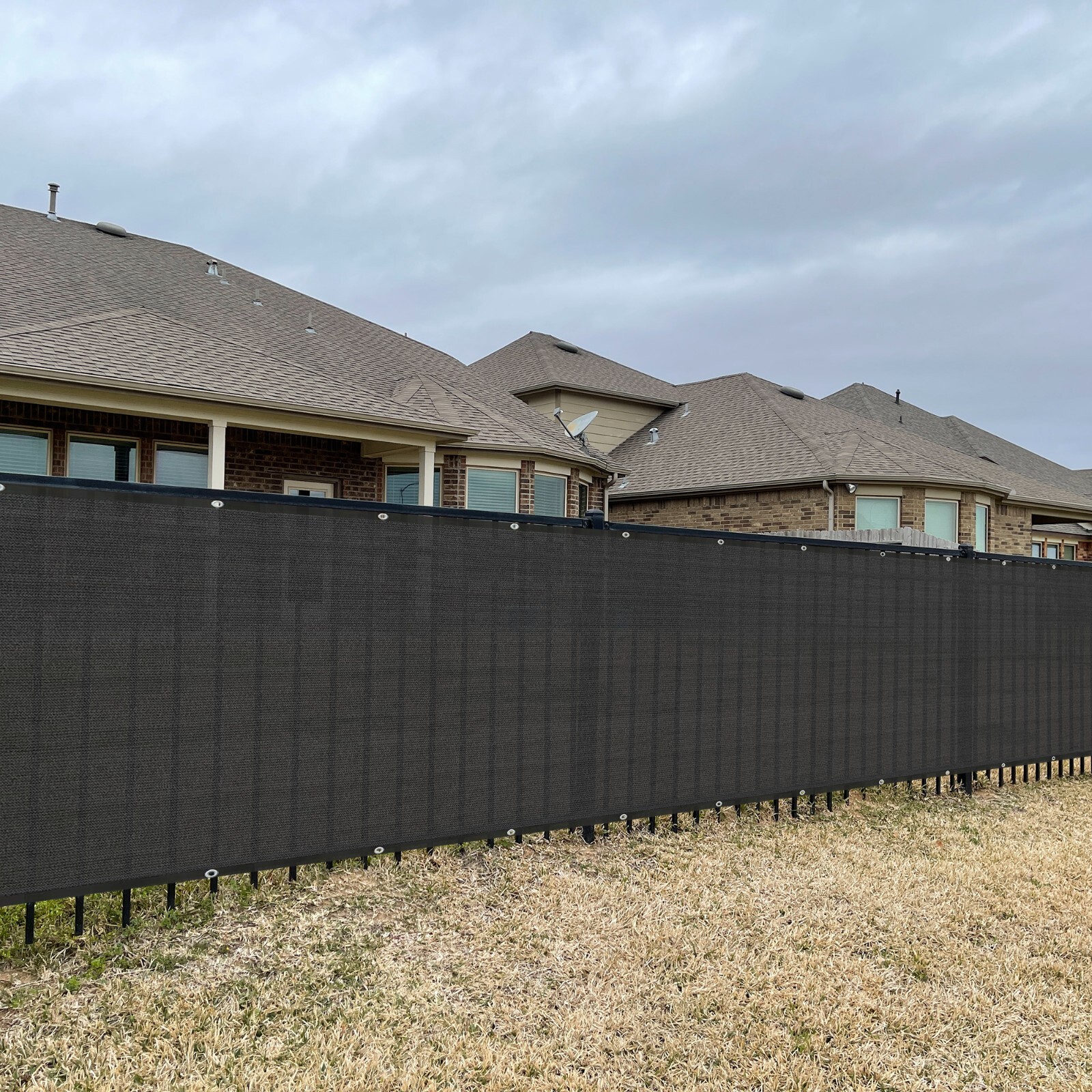 3' 4' 5' 6' tall Balcony Fence Windscreen Privacy Screen Shade Cover Garden Pool