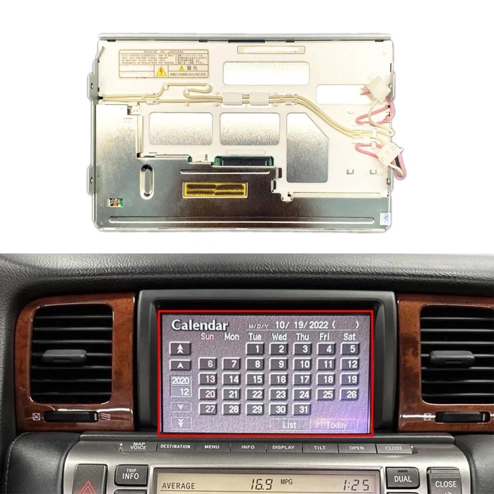 Original For Lexus LS430 Navigation LCD Display Screen(2001)