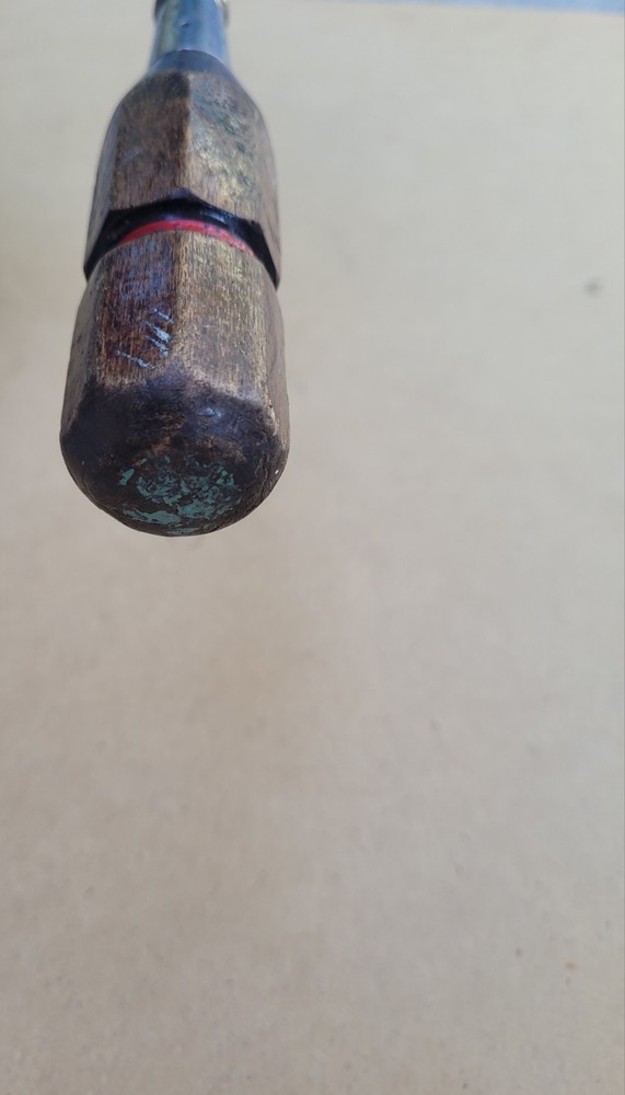 Proto 9733 Wood Handled Slotted Flat Tip Screwdriver .