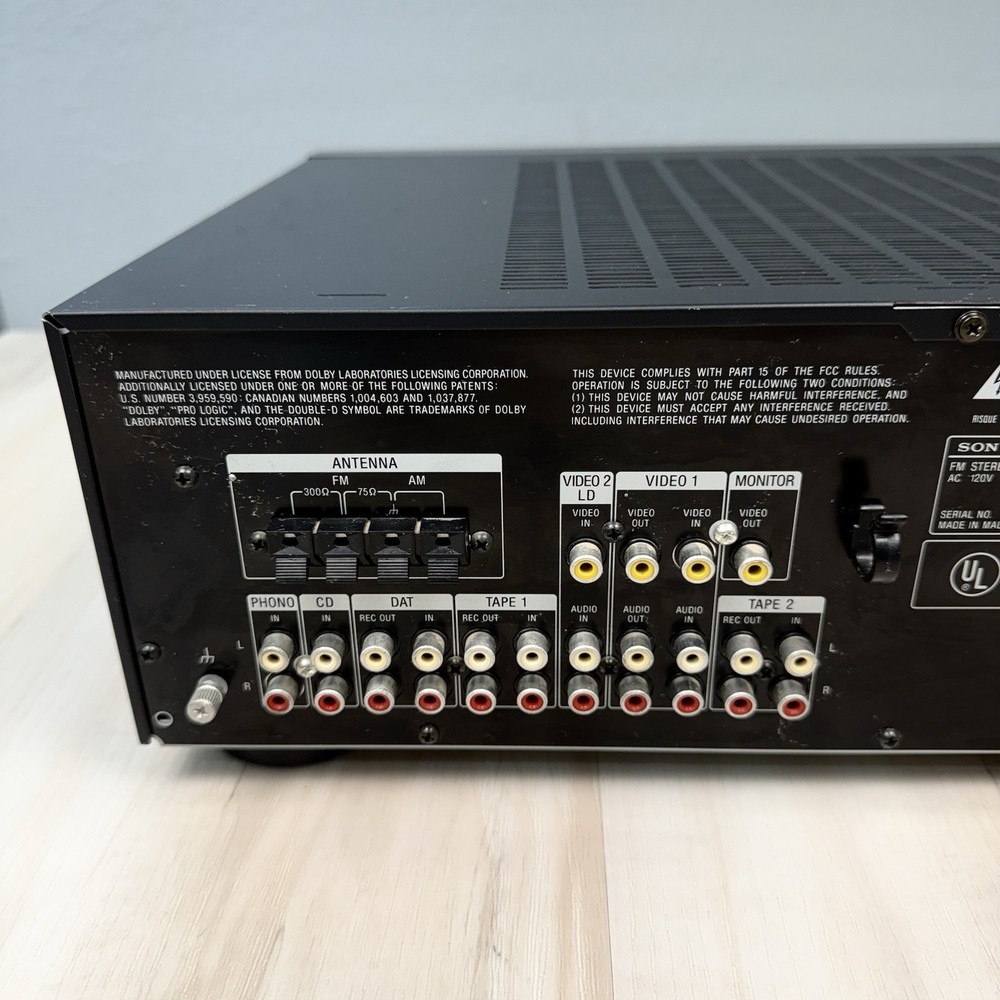 SONY STR-D911 Digital Signal Processing Audio/Video Control Center STEREO Bundle