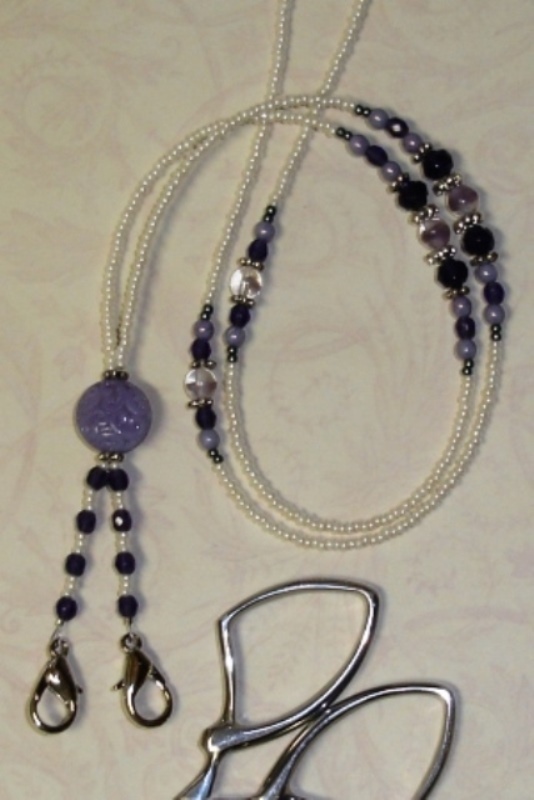 "Lavender 'n Lace" Scissor and Accessory Chatelaine