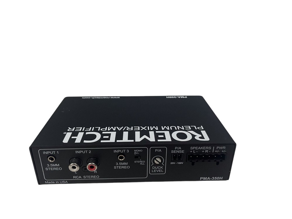Roemtech Plenum Audio Mixer-Amp PMA-350H