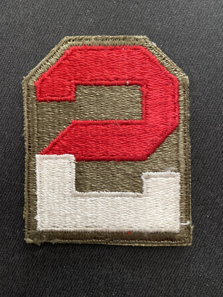2 Original WWII US Army 70th Infantry Division Patch & 1 US 2nd Army Patch