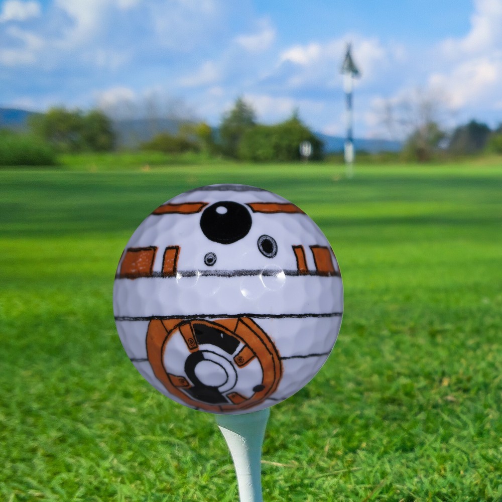BB8 Golf Balls 3 Pack - Perfect Gift Idea
