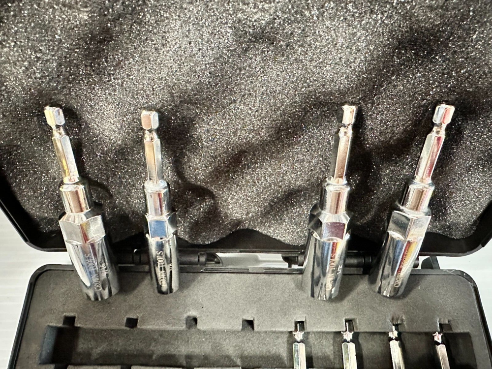 CROWNTOOLS 8PC SEA EXTRA DEEP ADJUSTABLE MAGNETIC NUT DRIVER SET