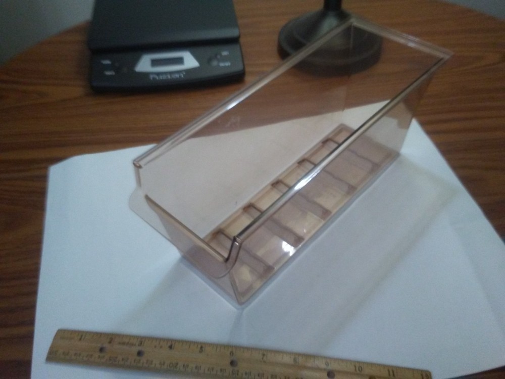 vintage Amber ice bin