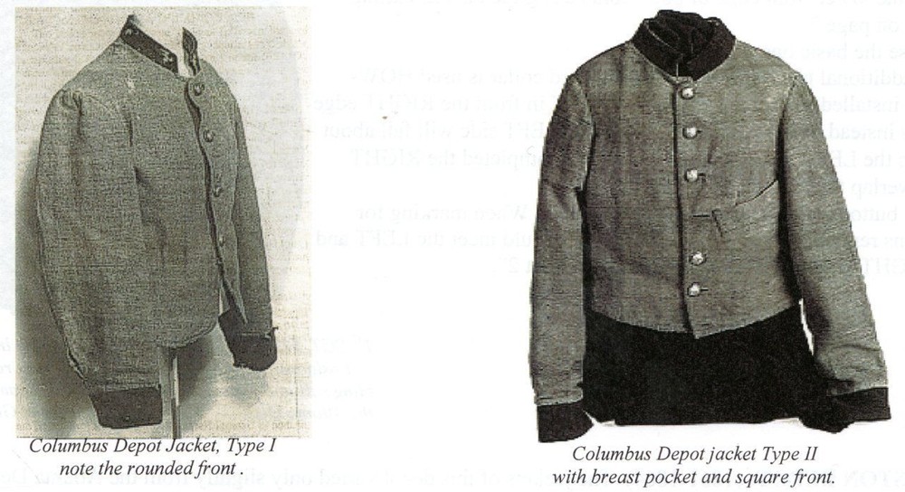 Civil War Military SHELL JACKET & Depot Variations Pattern Timeless Stitches 745
