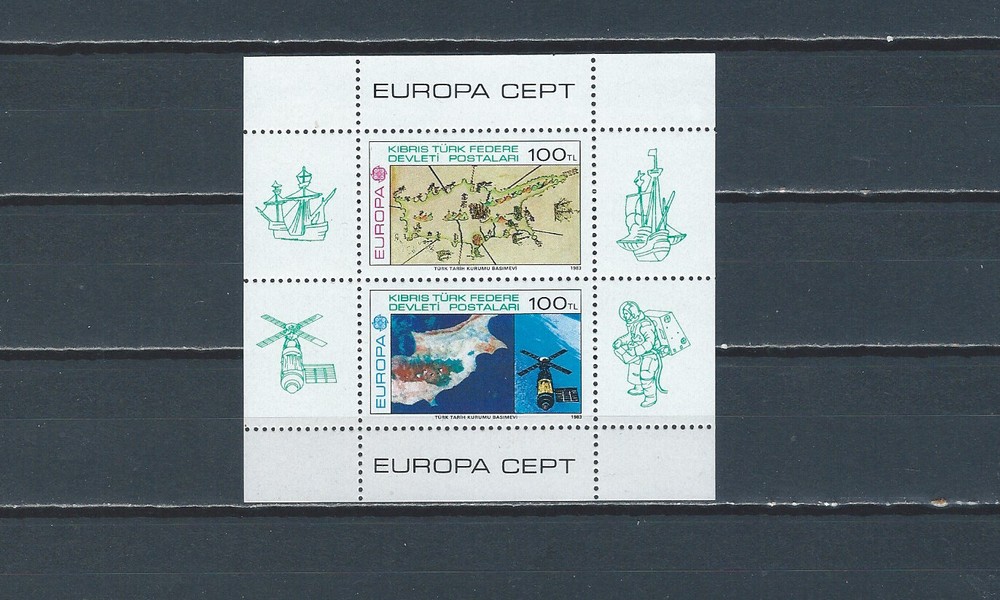 Turkey mint Europa stamp sheet - hi catalog