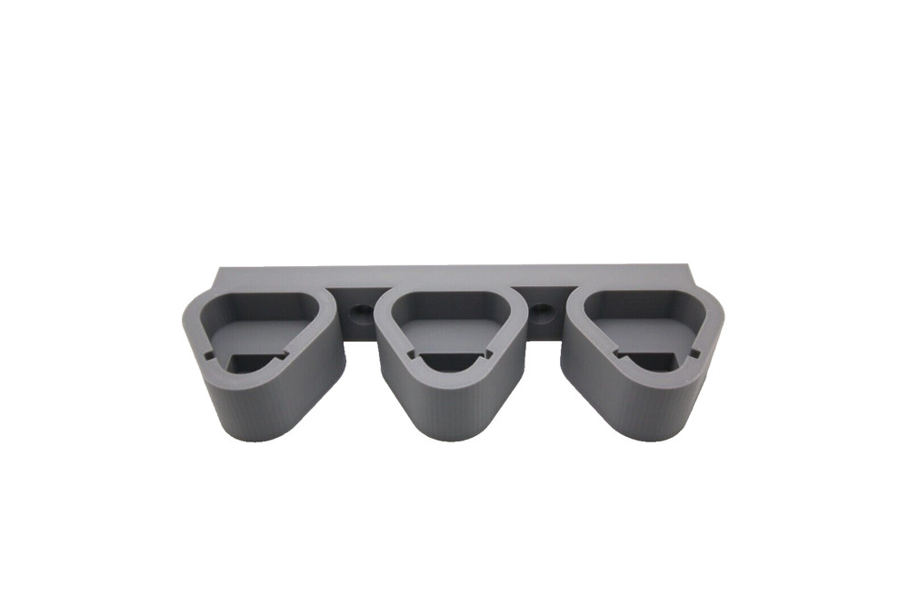 (Gray) Milwaukee M12 Battery Holder Wall Mount