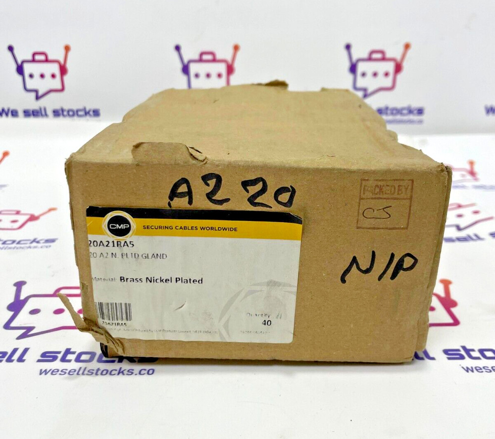 CMP 20A21RA5 Cable Glands (3 Pcs in lot)