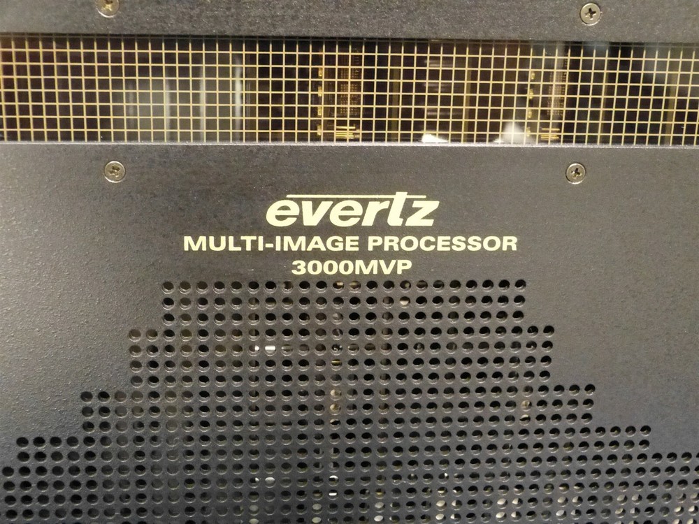 Evertz 3000FR 3000MVP Multi-Image Processor with cards