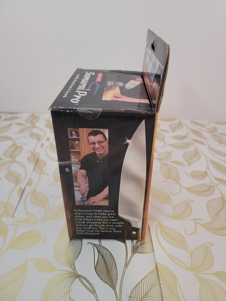 NEW Sealed Home Smart Samurai Pro As Seen On TV Blade Sharpener