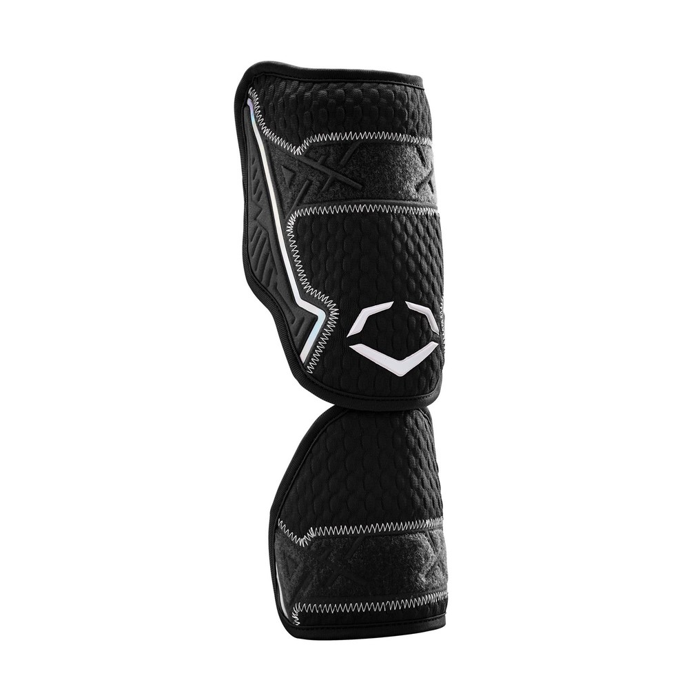 Two Piece Elbow Guard Black EvoShield Pro-SRZ Batters