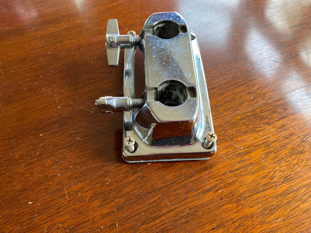 Bass Drum Parts - Double Tom Mount - For 22mm Tom Posts