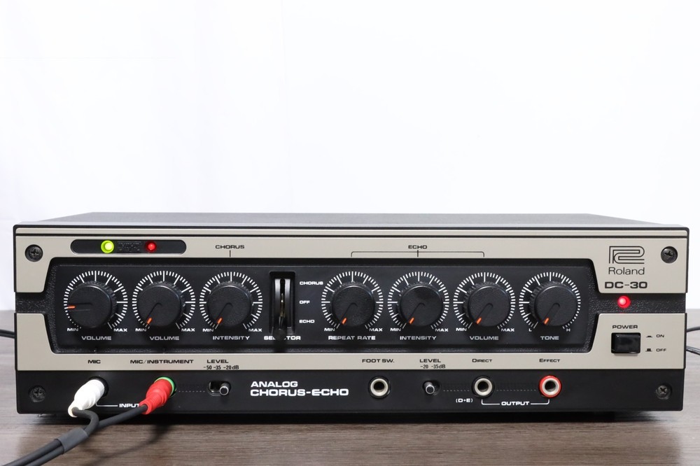 Roland DC-30 Analog Chorus Echo MN3005 BBD Long Delay W/Step-down transformer
