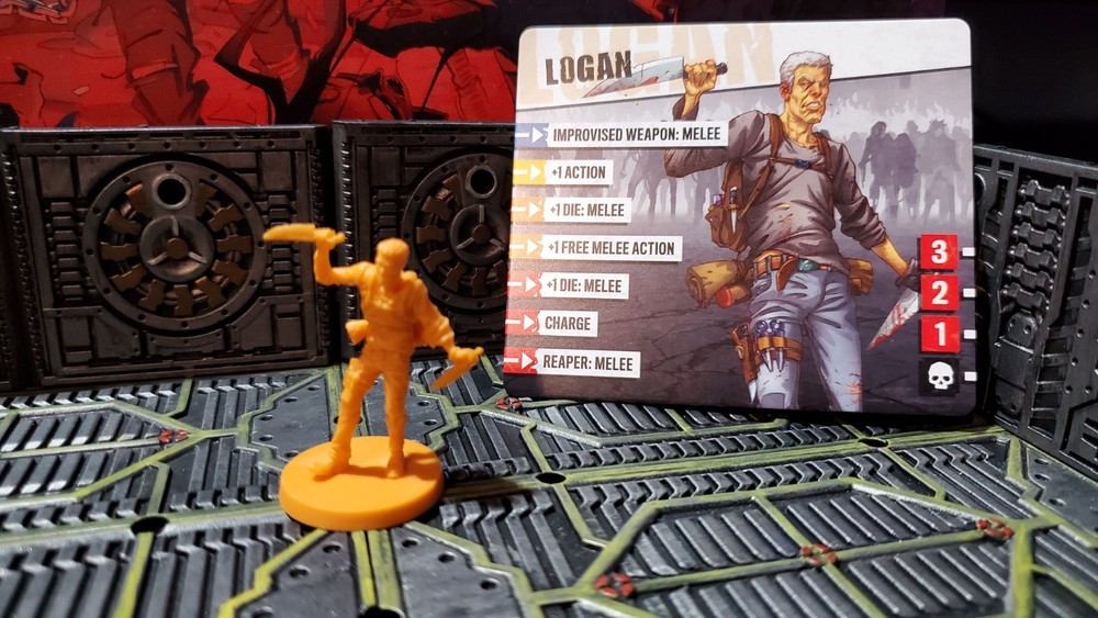 Zombicide 2nd Edition Reboot Box Logan