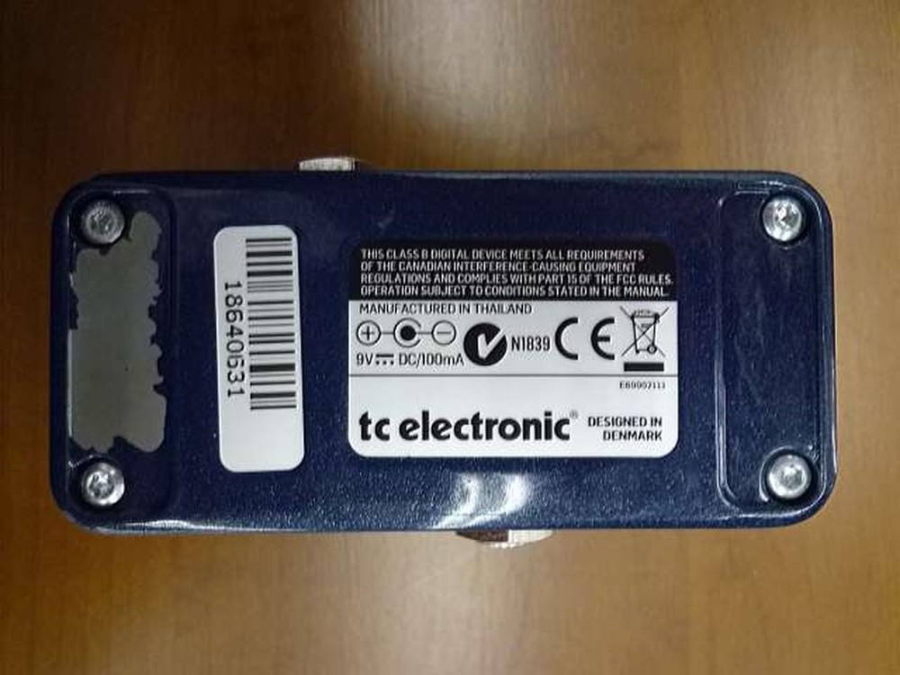 TC ELECTRONIC SPECTRA COMP COMPRESSOR Bass compressor