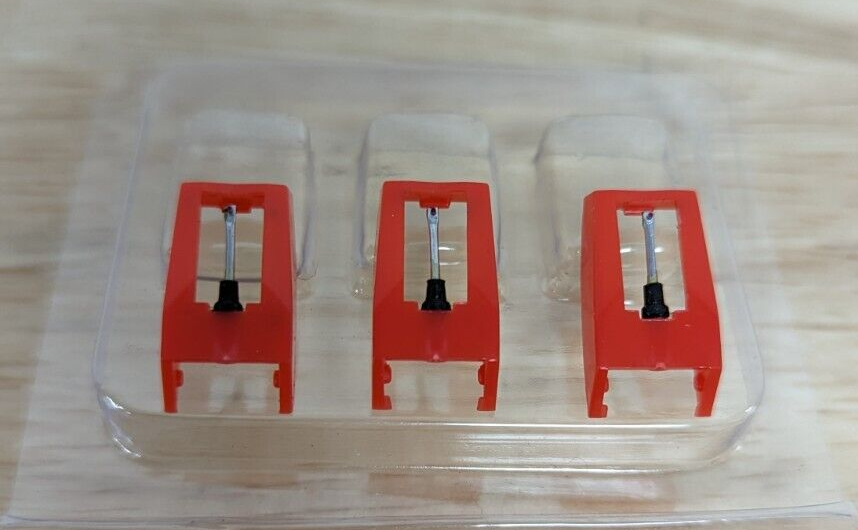 Victrola ITNP-LC1 3 Pack Turntable Replacement Needles for Record Players