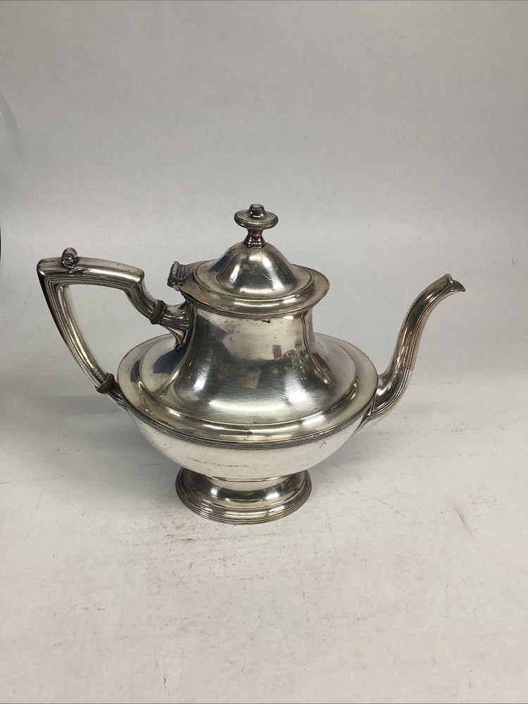 Antique Silver Plated Teapot - NS 156