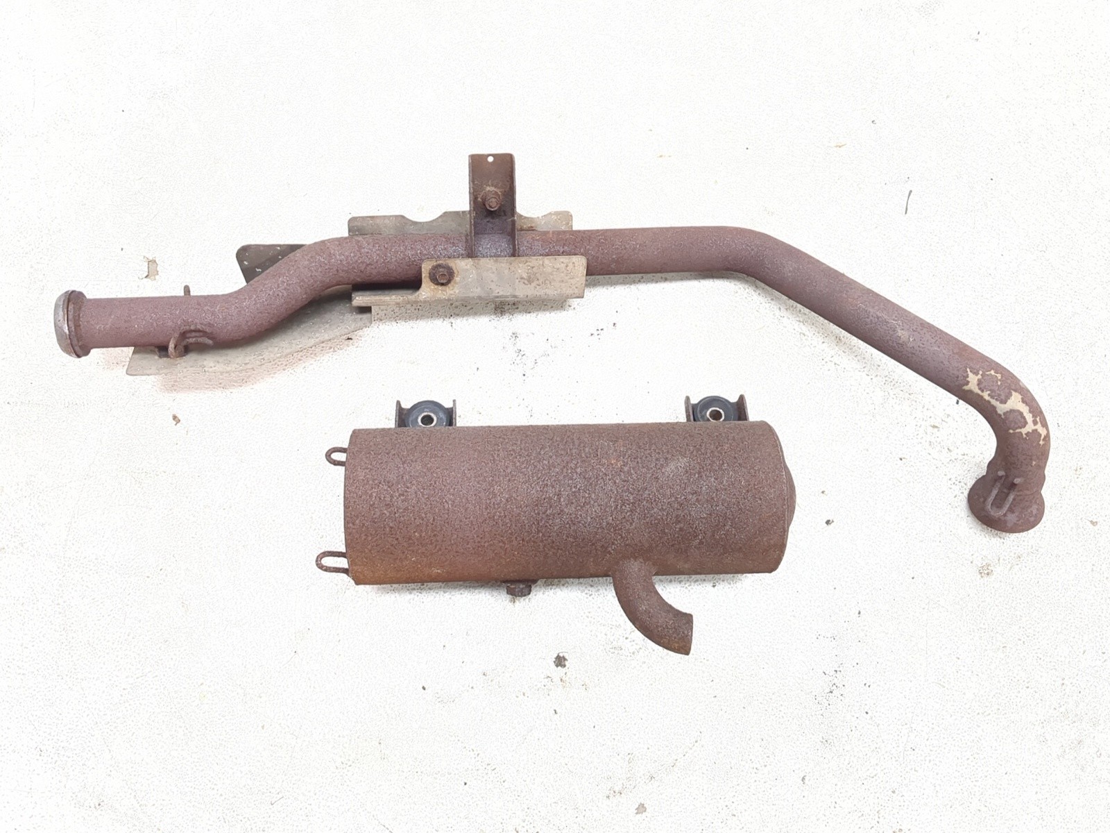 02-04 Polaris Ranger 500 4x4 Exhaust Pipe And Muffler Slip-On 1261082-029