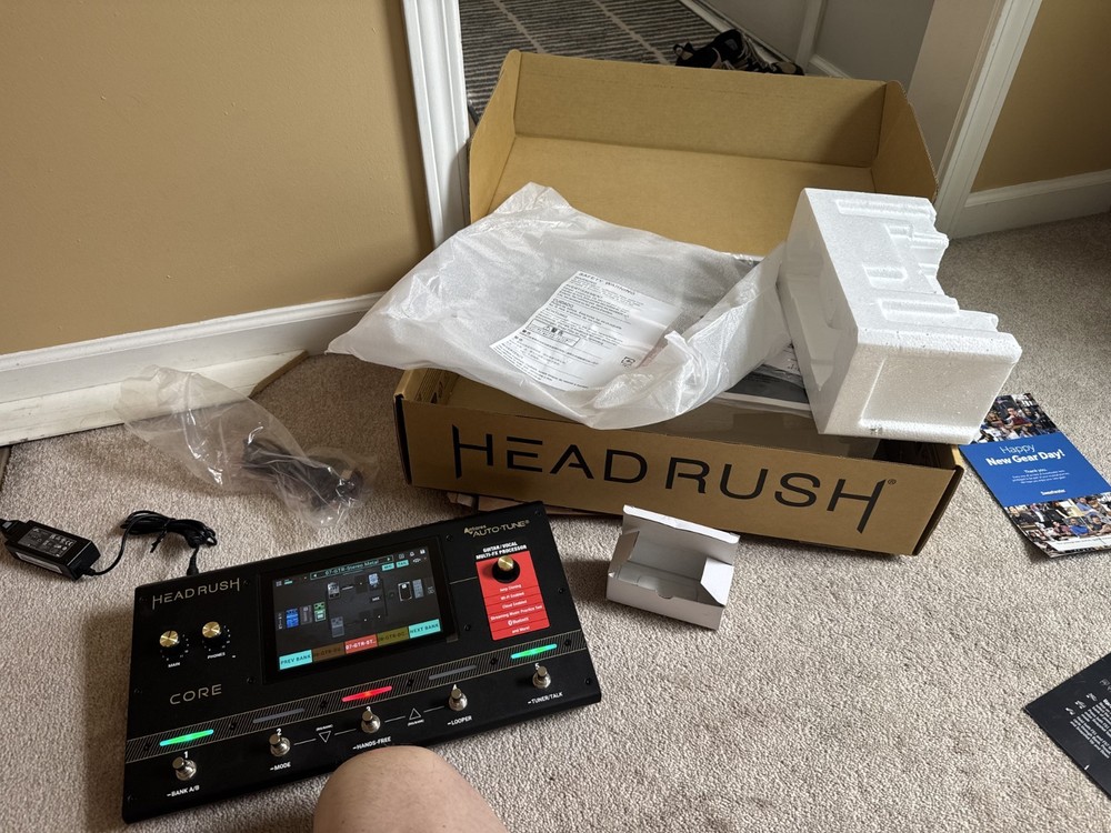 Headrush Core Guitar Multi-effect/Amp Modeler/Vocal Processor MINT