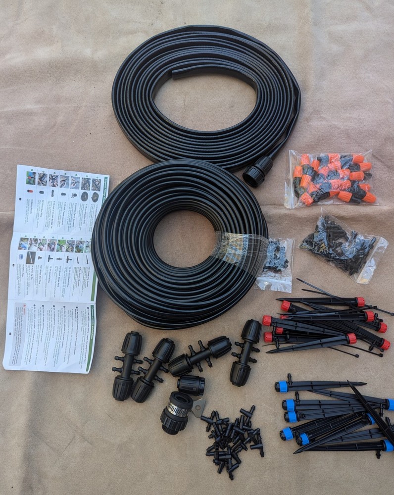 INDIVIDUAL PLANTS DRIPPING IRRIGATION KIT