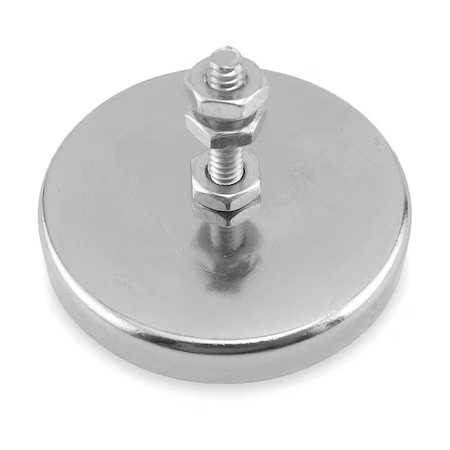 Round Base Post Magnet, 25 Lb.,  3Dya4