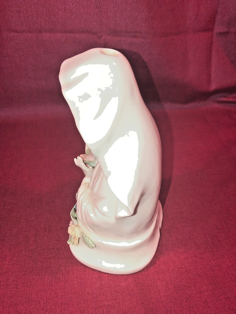 Lefton Madonna Porcelain Lamp Base