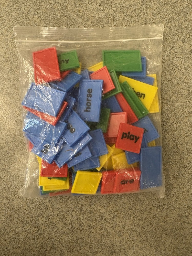 Sentence Making Word Tiles