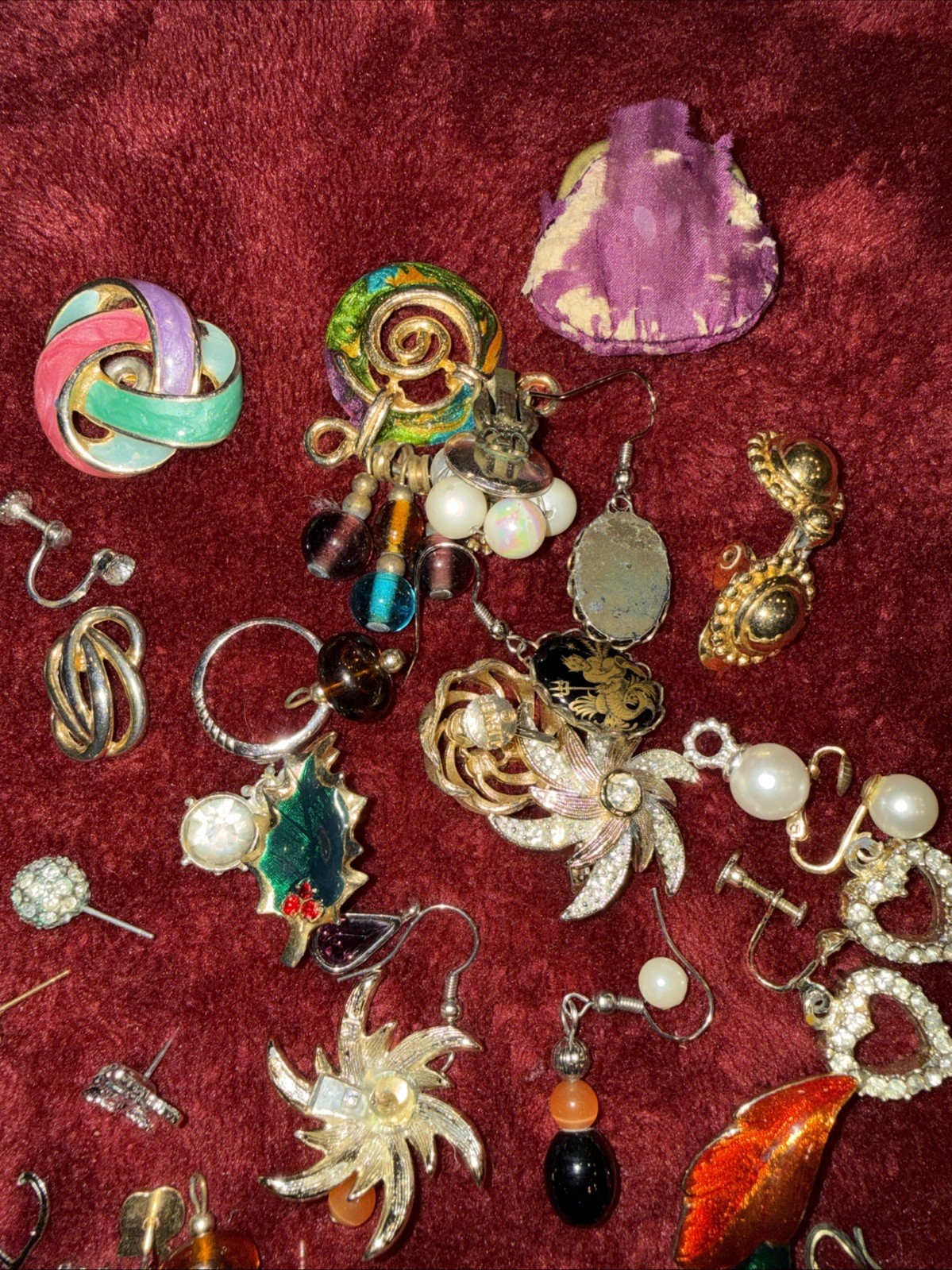 Broken / Mixed Small Lot Jewelry for Crafts Repurpose