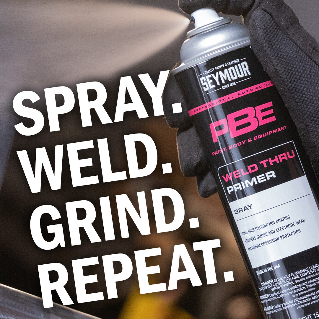 Seymour 20-1675 PBE Professional Gray Self Etching/Weld Thru Primer 15 oz