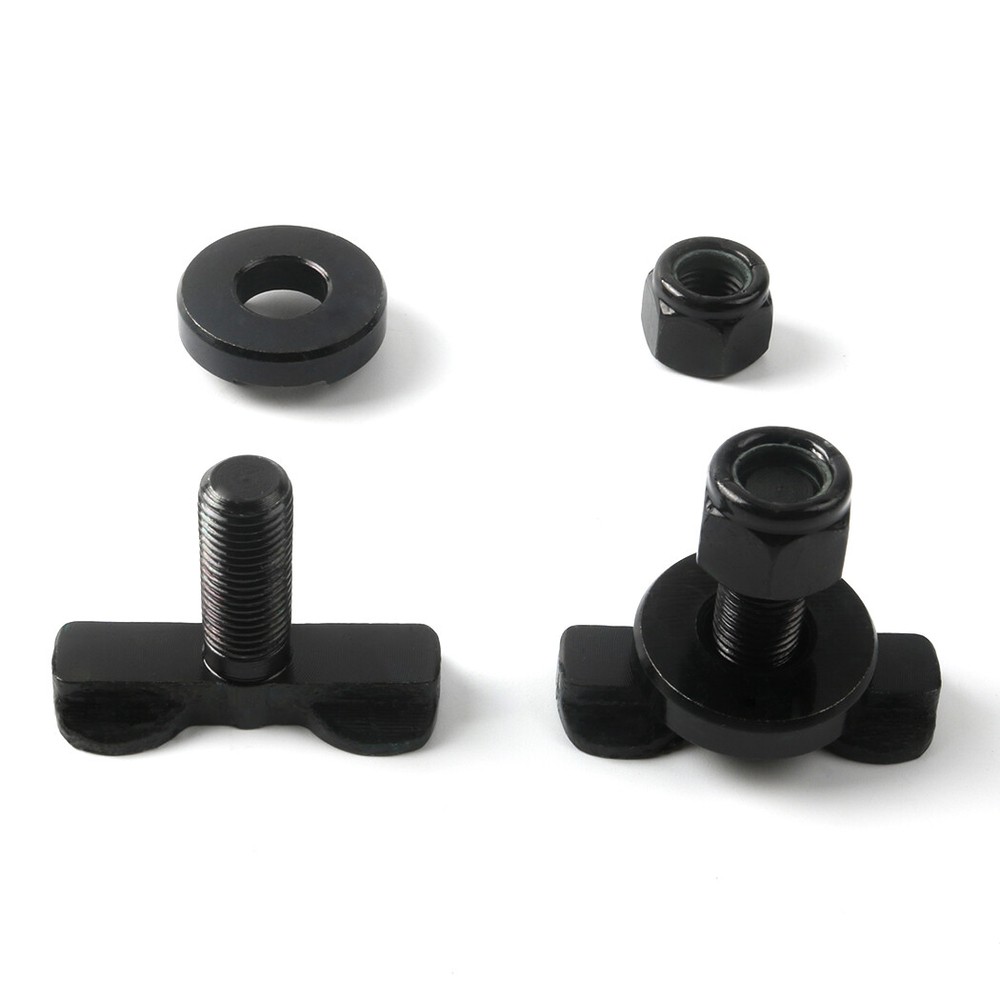 8PCS L-Track Double Lug Threaded Stud Nut Fitting Tie Down for RV Camper