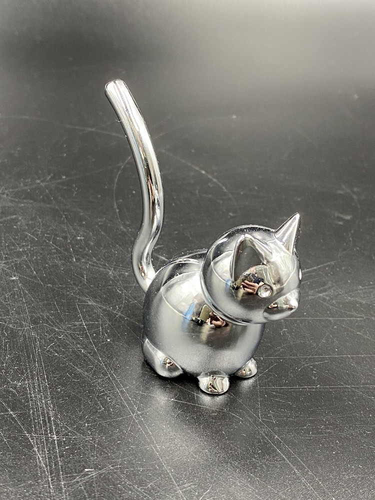 Umbra Zoola Cat Ring Holder Solid Chrome Japan
