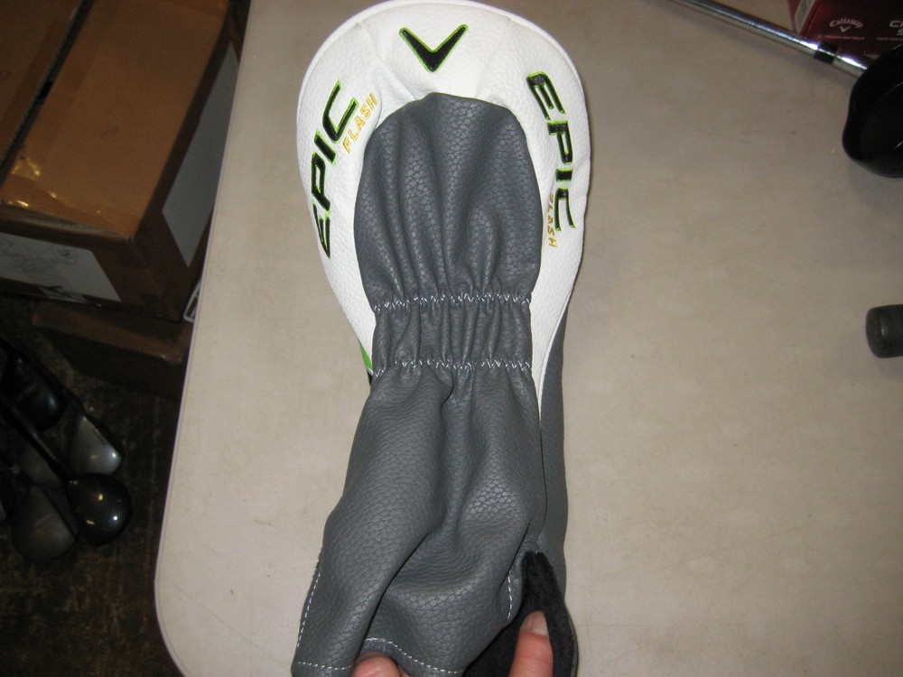 slightly used Callaway Epic Flash driver headcover