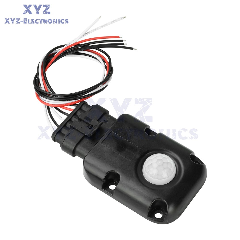 DC6-24V Infrared PIR Motion Sensor Detector LED Outdoor Waterproof Sensor Switch